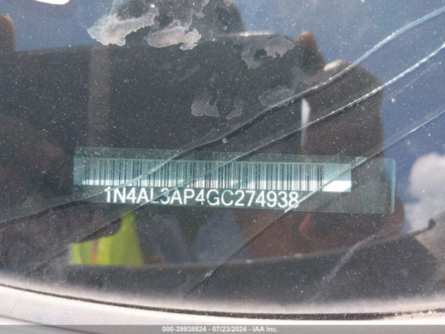 Photo 8 VIN: 1N4AL3AP4GC274938 - NISSAN ALTIMA 