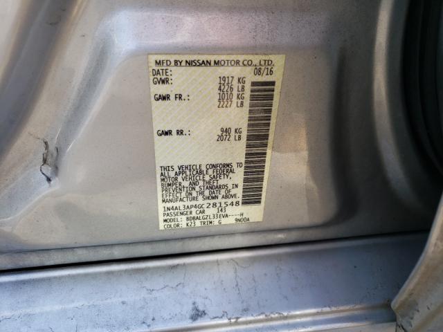 Photo 9 VIN: 1N4AL3AP4GC281548 - NISSAN ALTIMA 