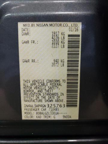 Photo 11 VIN: 1N4AL3AP4GN325763 - NISSAN ALTIMA 