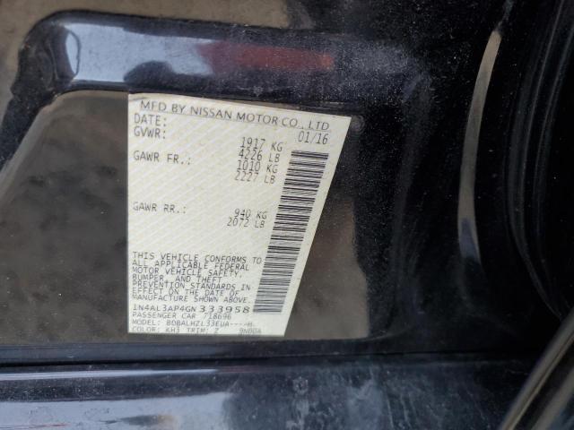 Photo 11 VIN: 1N4AL3AP4GN333958 - NISSAN ALTIMA 2.5 