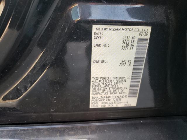 Photo 9 VIN: 1N4AL3AP4GN338805 - NISSAN ALTIMA 2.5 