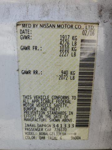 Photo 12 VIN: 1N4AL3AP4GN341333 - NISSAN ALTIMA 2.5 