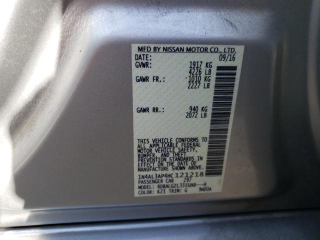 Photo 11 VIN: 1N4AL3AP4HC121218 - NISSAN ALTIMA 2.5 