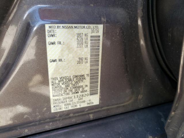 Photo 9 VIN: 1N4AL3AP4HC132820 - NISSAN ALTIMA 2.5 