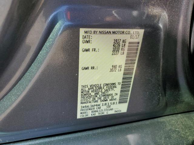 Photo 11 VIN: 1N4AL3AP4HC181581 - NISSAN ALTIMA 