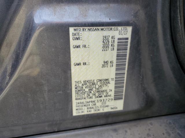 Photo 11 VIN: 1N4AL3AP4HC193729 - NISSAN ALTIMA 2.5 