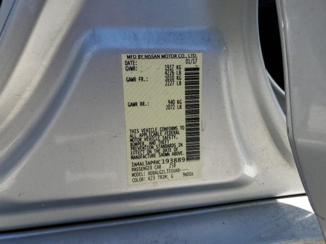 Photo 11 VIN: 1N4AL3AP4HC193889 - NISSAN ALTIMA 