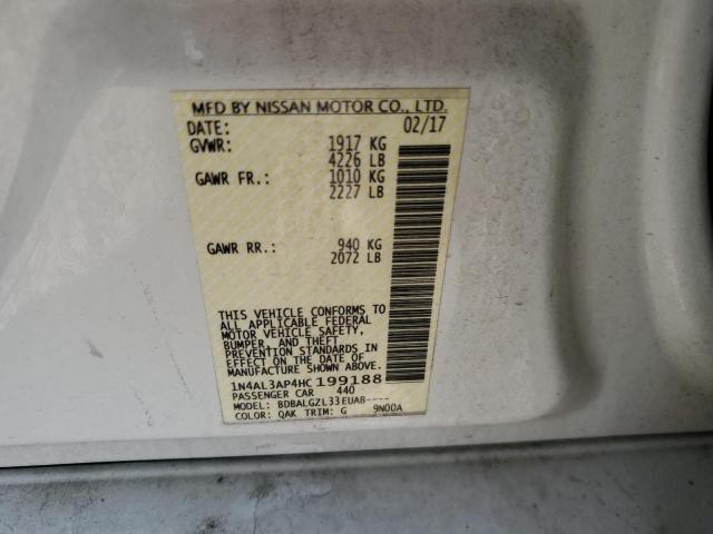 Photo 11 VIN: 1N4AL3AP4HC199188 - NISSAN ALTIMA 2.5 