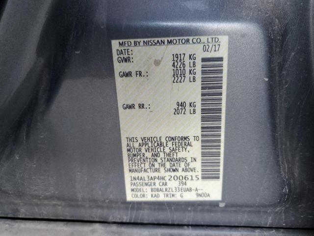 Photo 11 VIN: 1N4AL3AP4HC200615 - NISSAN ALTIMA 2.5 