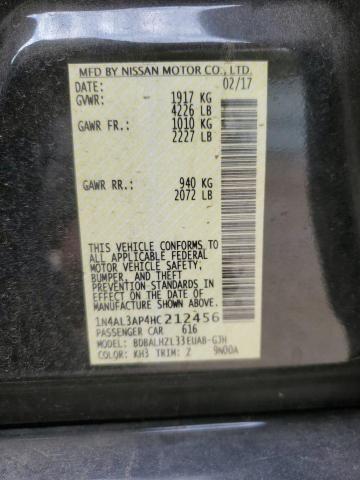 Photo 12 VIN: 1N4AL3AP4HC212456 - NISSAN ALTIMA 2.5 