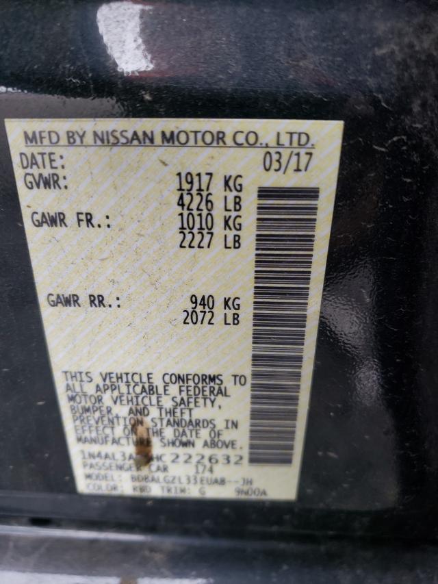 Photo 9 VIN: 1N4AL3AP4HC222632 - NISSAN ALTIMA 2.5 