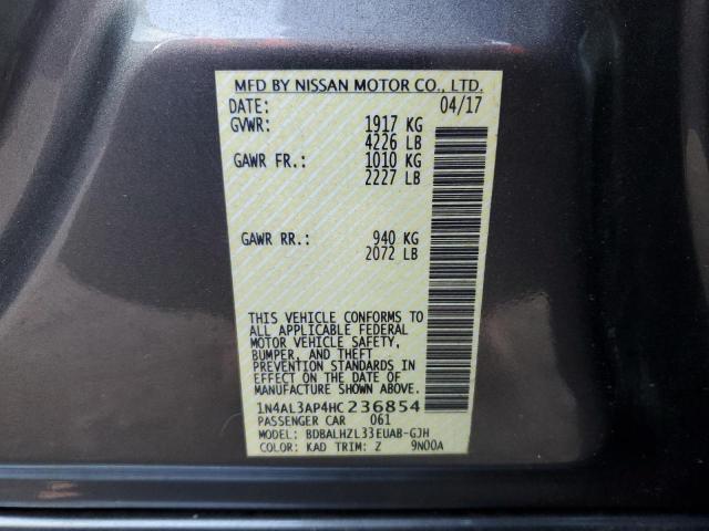 Photo 11 VIN: 1N4AL3AP4HC236854 - NISSAN ALTIMA 