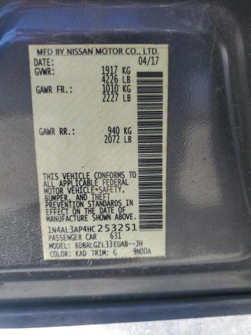 Photo 12 VIN: 1N4AL3AP4HC253251 - NISSAN ALTIMA 2.5 