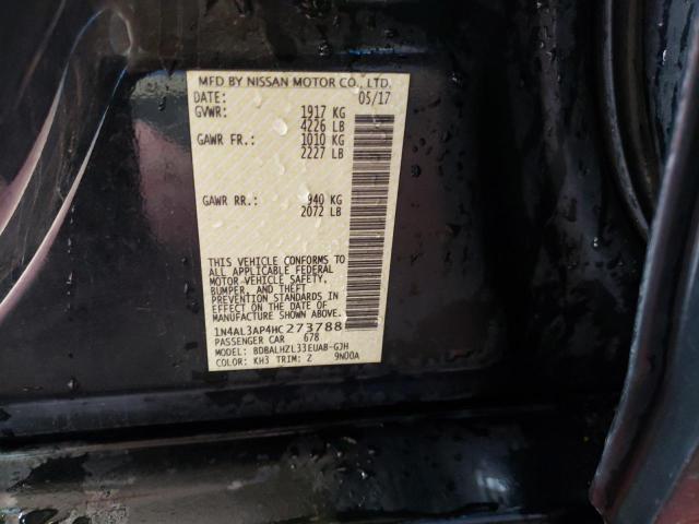 Photo 11 VIN: 1N4AL3AP4HC273788 - NISSAN ALTIMA 2.5 