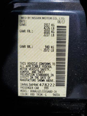 Photo 11 VIN: 1N4AL3AP4HC478222 - NISSAN ALTIMA 2.5 