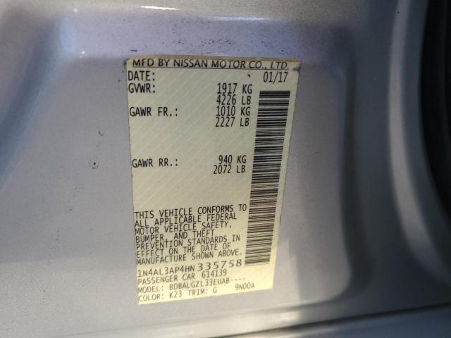 Photo 9 VIN: 1N4AL3AP4HN335758 - NISSAN ALTIMA 2.5 