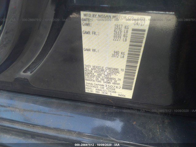 Photo 8 VIN: 1N4AL3AP4HN350762 - NISSAN ALTIMA 