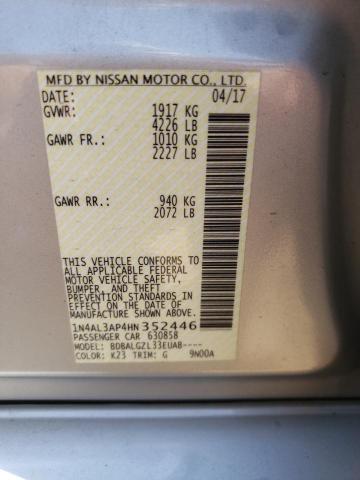 Photo 11 VIN: 1N4AL3AP4HN352446 - NISSAN ALTIMA 