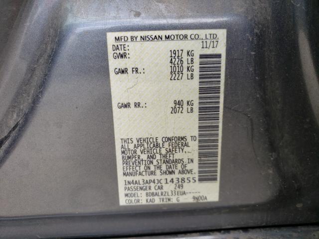 Photo 9 VIN: 1N4AL3AP4JC143855 - NISSAN ALTIMA 2.5 