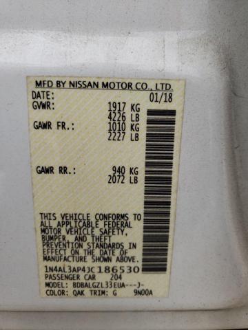 Photo 12 VIN: 1N4AL3AP4JC186530 - NISSAN ALTIMA 2.5 