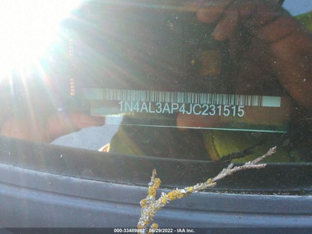 Photo 8 VIN: 1N4AL3AP4JC231515 - NISSAN ALTIMA 