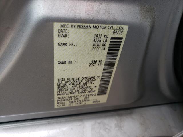 Photo 9 VIN: 1N4AL3AP4JC245091 - NISSAN ALTIMA 2.5 