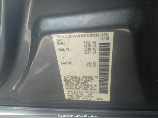 Photo 8 VIN: 1N4AL3AP4JC253241 - NISSAN ALTIMA 