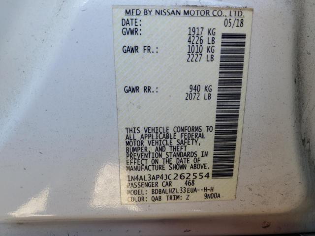 Photo 11 VIN: 1N4AL3AP4JC262554 - NISSAN ALTIMA 2.5 