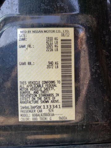 Photo 9 VIN: 1N4AL3AP5DC133341 - NISSAN ALTIMA 2.5 