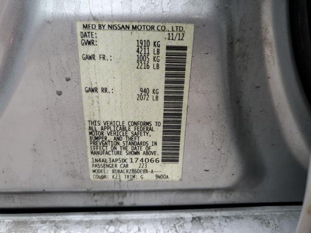 Photo 9 VIN: 1N4AL3AP5DC174066 - NISSAN ALTIMA 