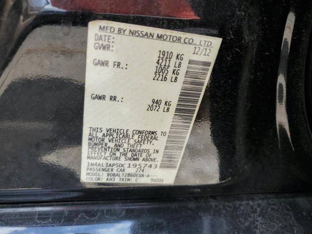 Photo 12 VIN: 1N4AL3AP5DC195743 - NISSAN ALTIMA SV 