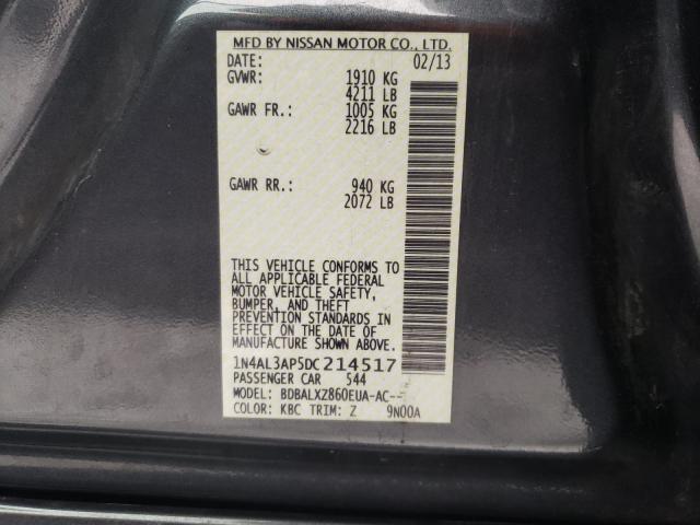 Photo 9 VIN: 1N4AL3AP5DC214517 - NISSAN ALTIMA 2.5 