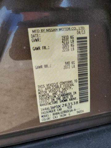 Photo 12 VIN: 1N4AL3AP5DC263538 - NISSAN ALTIMA 2.5 