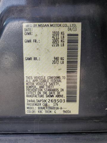 Photo 11 VIN: 1N4AL3AP5DC269503 - NISSAN ALTIMA 