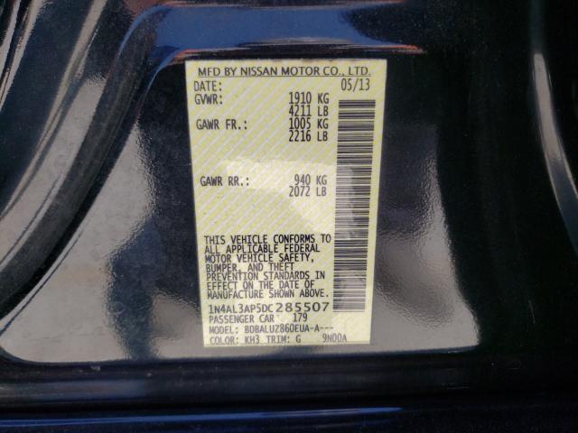 Photo 9 VIN: 1N4AL3AP5DC285507 - NISSAN ALTIMA 2.5 