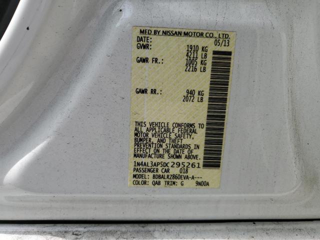 Photo 11 VIN: 1N4AL3AP5DC295261 - NISSAN ALTIMA 