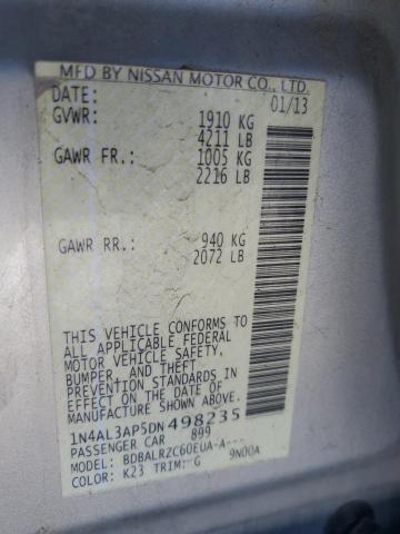 Photo 11 VIN: 1N4AL3AP5DN498235 - NISSAN ALTIMA 