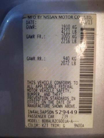 Photo 9 VIN: 1N4AL3AP5DN529449 - NISSAN ALTIMA 2.5 