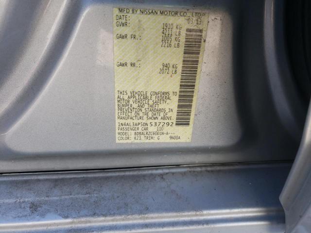 Photo 11 VIN: 1N4AL3AP5DN537292 - NISSAN ALTIMA 2.5 