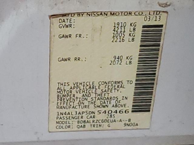 Photo 11 VIN: 1N4AL3AP5DN540466 - NISSAN ALTIMA 