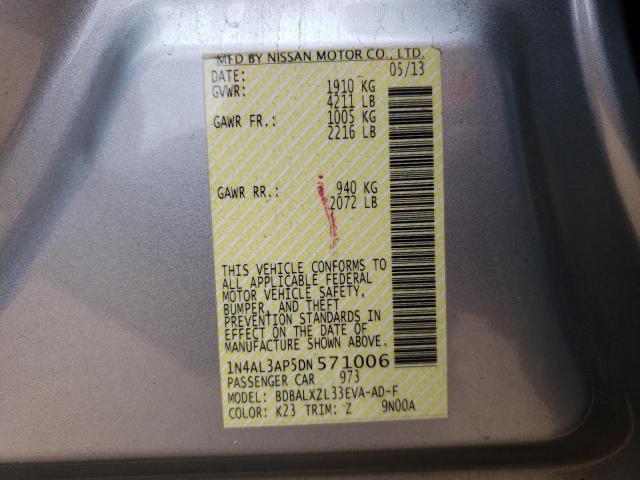 Photo 9 VIN: 1N4AL3AP5DN571006 - NISSAN ALTIMA 2.5 