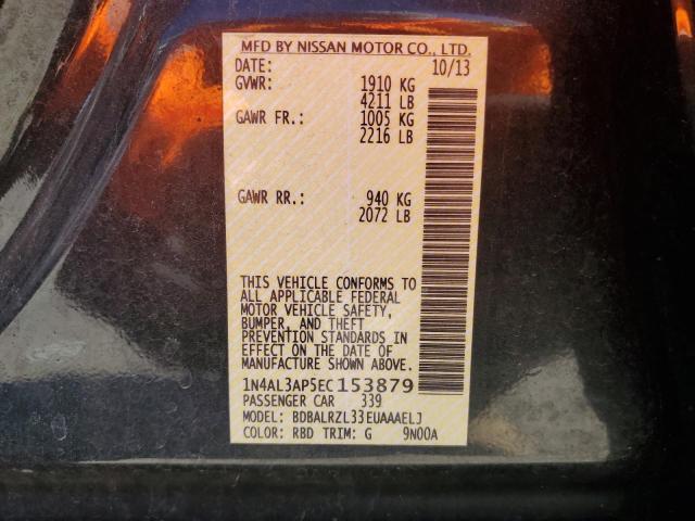 Photo 11 VIN: 1N4AL3AP5EC153879 - NISSAN ALTIMA 