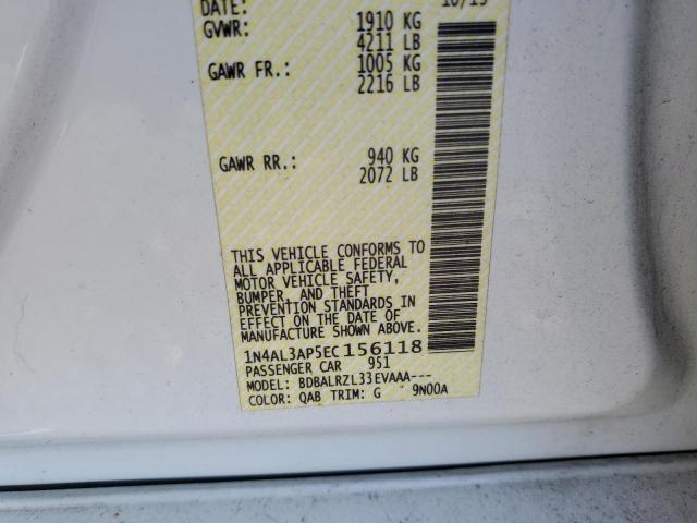 Photo 11 VIN: 1N4AL3AP5EC156118 - NISSAN ALTIMA 2.5 