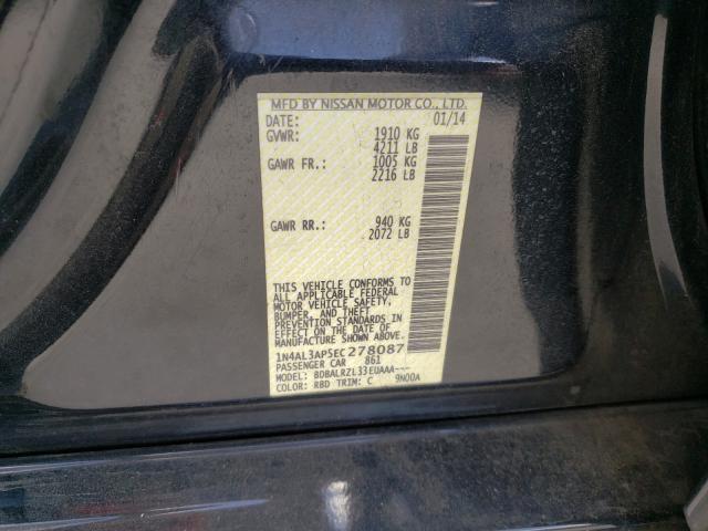 Photo 9 VIN: 1N4AL3AP5EC278087 - NISSAN ALTIMA 2.5 