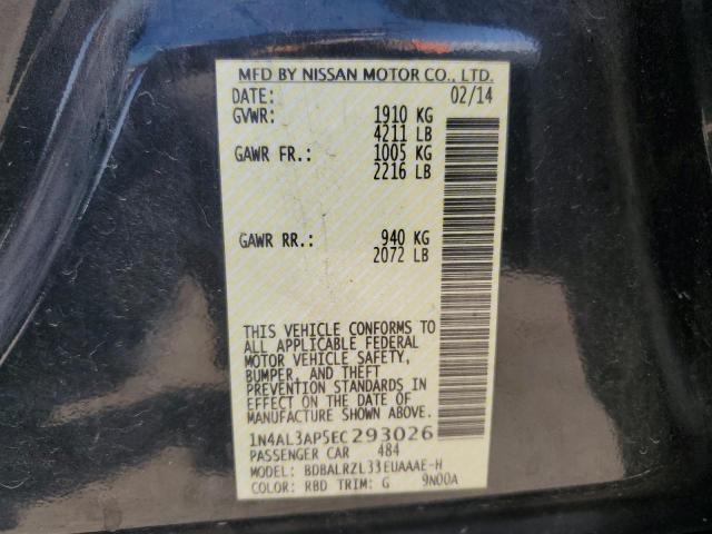 Photo 11 VIN: 1N4AL3AP5EC293026 - NISSAN ALTIMA 