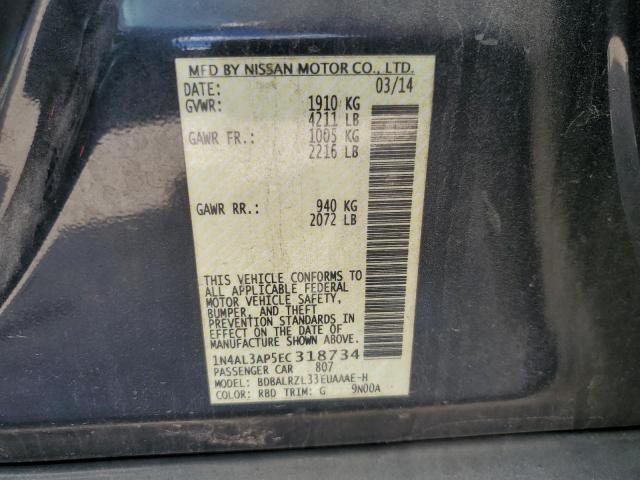 Photo 11 VIN: 1N4AL3AP5EC318734 - NISSAN ALTIMA 