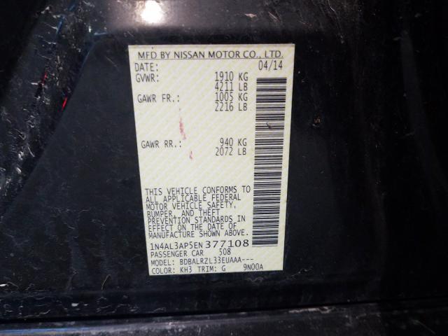 Photo 9 VIN: 1N4AL3AP5EN377108 - NISSAN ALTIMA 2.5 