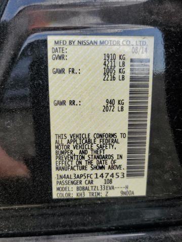 Photo 11 VIN: 1N4AL3AP5FC147453 - NISSAN ALTIMA 