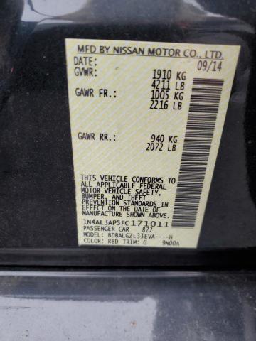 Photo 12 VIN: 1N4AL3AP5FC171011 - NISSAN ALTIMA 