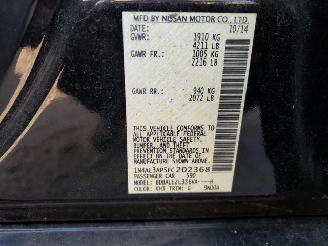 Photo 9 VIN: 1N4AL3AP5FC202368 - NISSAN ALTIMA 2.5 